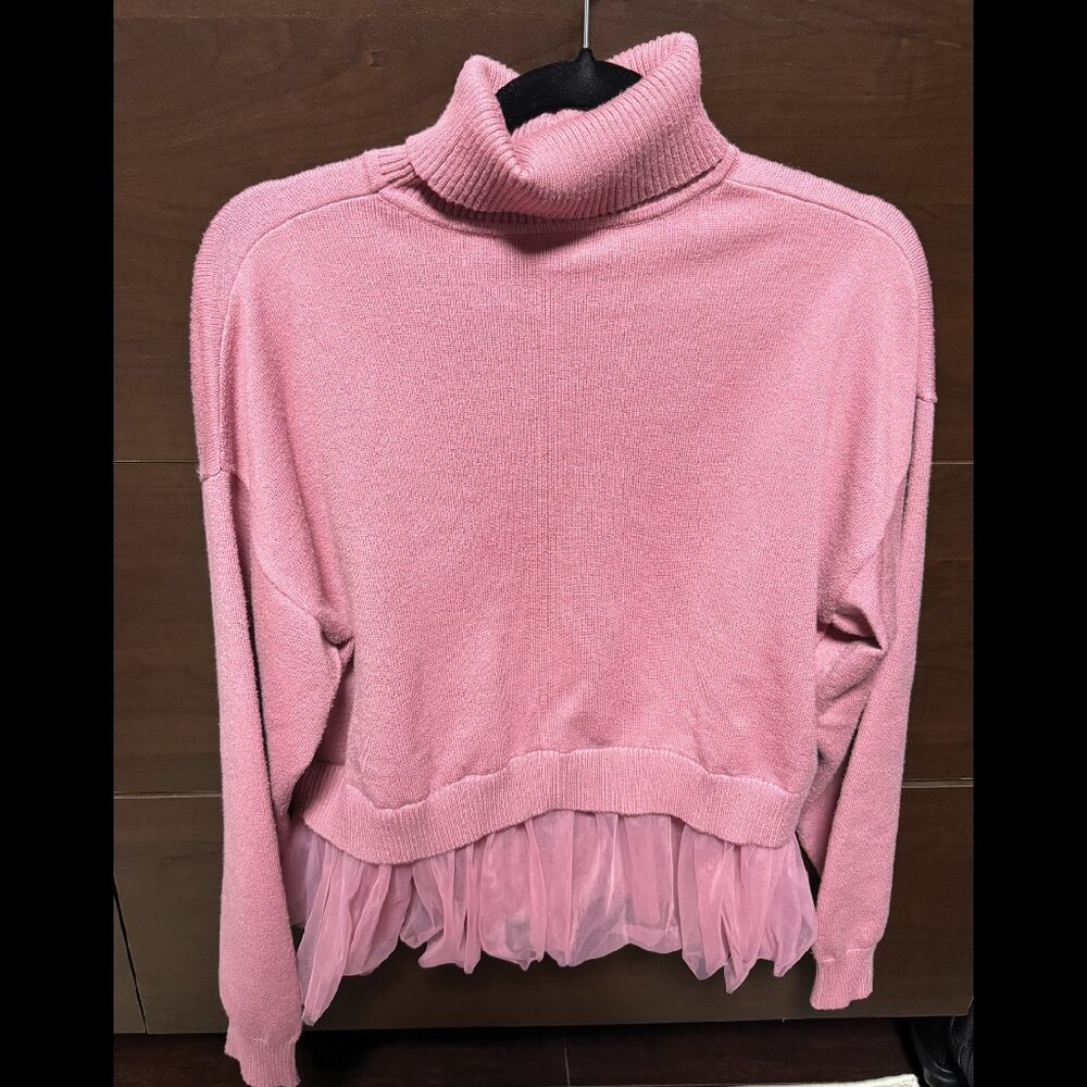 Anthropologie Turtleneck Peplum Sweater - Picture 3 of 4